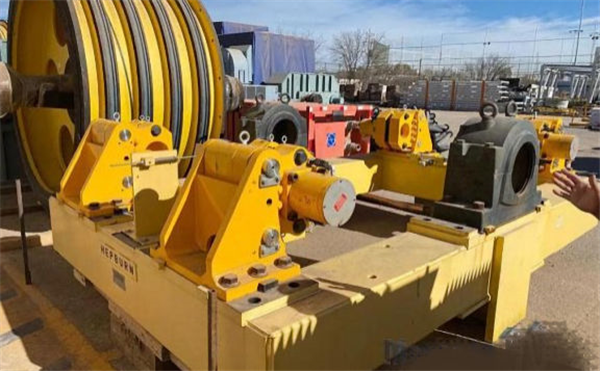UNUSED HEPBURN 100" (2540mm) dia., Type FE_2, 4-Rope Friction (Koepe) Hoist, 1250 HP